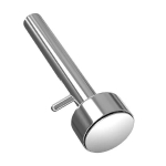 WIKHOSTAR Falafeli lihapallide valmistamise t&ouml;&ouml;riistad roostevabast terasest professionaalne Falafeli valmistamise k&uuml;hvel kodu jaoks, mittekleepuvad Falafeli vormi k&ouml;&ouml;gividinad