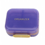 V&auml;ikeste tableti&uuml;mbriste karp n&auml;dalas reisipillide korraldaja kaasaskantav pilli&uuml;mbrise hoidja konteinerikarp One Size must