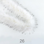 8 cm kapuutsiga m&uuml;ts kohev kunstlik rebase karusnahk, paksendatud kunstkarusnaha ribad isetegemise r&otilde;ivamaterjalid