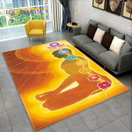 Vikerkaare 7 T&scaron;akra Mandala Boho Vaip, Vaip Elutuppa, Magamistuppa, Diivani ette, Uksematt, Dekoratsioon, Jooga Pehme Libisemiskindel P&otilde;randamatt 40cm x 60cm