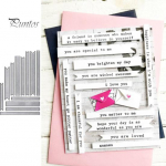 Riba Ta1g silt Metallist l&otilde;ikevormid DIY scrapbooking paberkaartide &scaron;abloonide mall h&otilde;be