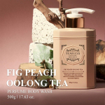 Teabless Perfumed Body Wash 500ml, Hypoallergenic, Korean Cosmetics, Kbeauty, sample FIG PEACH OOLONG TEA