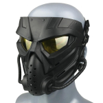 M&auml;ngimask Airsofti kost&uuml;&uuml;midele Halloween CS Cosplay kogu n&auml;gu kaitsev mask Taktikaline hingav pealuu reguleeritav rihm gray