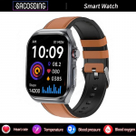 SACOSDING Uus Amoled Nutikell Meestele EKG+PPG+HRV Kell Verer&otilde;hu j&auml;lgimine Bluetooth-k&otilde;ne Naistele Spordi Fitnessi J&auml;lgija Nutikell Naistele