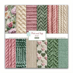 24 tk lilledega Crapbooki paberipadi, 6x6-tolline erineva mustriga dekupaažipaber, &uuml;hepoolne vanaaegne scrapbooking DIY kaardivalmistamise tarvikud A