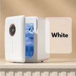 18L Piimapudelite sterilisaator 360 kraadi UV-steriliseerimine Desinfitseerimiskast Vaikne kuivatamine Desinfitseerimiskapp 280 x 320 x 385mm White 18L