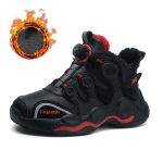 Talvised laste libisemisvastased kulumiskindlad sametist soojad puuvillased jalan&otilde;ud spordijalatsid lumesaapad madala l&otilde;ikega isakingad korvpallijalatsid 28 j&auml;rve sinine v&auml;rv