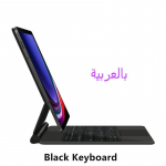 Magic Keyboard Samsung Galaxy Tab S7 S8 S9 11-tollise jaoks, Tab S9 FE 10,9 jaoks, tahvelarvuti &uuml;mbris capa, nutikas h&otilde;ljuv disain, klaviatuurikate Tab S9 FE 10.9 inch