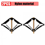 10 TK 86 mm Seinakinnitusega L&uuml;lituskarbi Parandust&ouml;&ouml;riist, L&uuml;lituskasseti Parandaja Tugivardaga, Elektriku Tarvik 2PCS must