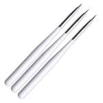 3 tk akr&uuml;&uuml;list k&uuml;&uuml;nekunsti pintsli vooderdusega joonistuspliiatsi manik&uuml;&uuml;ri t&ouml;&ouml;riistakomplekt