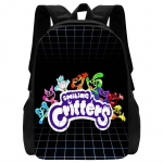 Uus Poppy 3. peat&uuml;kk t&auml;issuuruses naeratavate loomade koolikott One Size