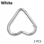 2tk kotitarvikud alumiiniumist v&otilde;tmehoidja konks v&auml;listingimustes s&uuml;damekujuline v&otilde;tmehoidja klamber 2 tolli must