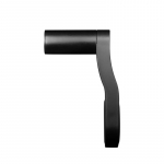 Jalgratta juhtraua pikendatud kronstein 7-kujuline kangi kinnitus m&auml;giteel jalgratta arvuti lambi pikendaja hoidik Jalgrattas&otilde;idu tarvikud must