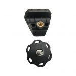 1/2/4 tk Jalgpallivisiiri klambrid Kiivri kinnitused Tarvikud Jalgpallivisiiri vahetuskruvid Kiivri paranduskomplekt 1pc