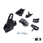 Seat Leon Cupra MK4 KL1 KL8 2020-On 5FA998226 parempoolne EHL563-2 esitulede hoidiku kinnituse parandusklambri sakikomplekt