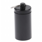 Mini metallist veekindel sulamist pillikarbi &uuml;mbris pudeli ravimihoidja konteiner 46x22mm