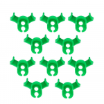 50/10 tk plastist taimetugikarkass kasvuhoone siselilletaime tugi Taimepainutaja treeningklambrid Aiatarvikud 10PCS roheline