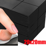 100/50 tk Magnetruudukujulised isekleepuvad magnetid Pehme magnetleht, painduv kleepuv kodumajapidamisk&uuml;lmiku kontori jaoks isetegemine 50pcs