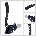 Vertikaalne h&uuml;drauliline k&auml;sipidur E-pidur Drift Rally Race K&auml;sipiduri h&uuml;drohoova komplekti v&otilde;idus&otilde;idum&auml;ng must