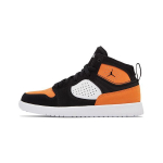 Jordan Access Mid Retro Korvpallijalatsid Laste Tossud Must Oranž AV7942-008 28