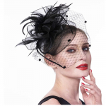 Naiste t&uuml;drukute v&otilde;rguk&uuml;bar, kokteilipeo peapael, peakattega pulmam&uuml;ts One Size