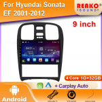 Hyundai Sonata EF 2001-2012 Autole Android Raadio Stereo Multimeedia Navigatsiooniekraan GPS Traadita Carplay DSP 5G WIFI 2 Din 4 core 1GB+32GB carplay