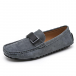 Suvised meeste ehtsast nahast kingad K&auml;sit&ouml;&ouml;na valmistatud meeste slip-on jalatsid Elegantne meeste pidulik jalats Hingav s&otilde;idumokassiinid Pehmed looferid 38