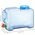 1 tk, 12L v&auml;ljas vee&auml;mber, majapidamises kasutatava joogivee &auml;mber koos segistiga, autoga ises&otilde;it, matkavee &auml;mber 12L sinine