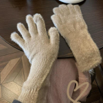 Naiste korea versioon Talvine soe ratsutamine K&uuml;lmad kindad Avatud s&otilde;rm puuteekraan karvane &otilde;pilane kirjutamine