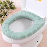 Mugav paksendatud WC-istmepadi Universaalne WC-poti kate WC-poti kate One Size beež