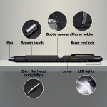 9-&uuml;hes mitmeotstarbeline pliiats asjade hoidmiseks Lahe vidin kingitus meestele isa, abikaasa t&uuml;trest 16.5 cm must