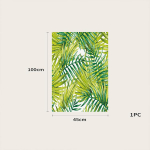 Lehtakna privaatsuskile Dekoratiivne aken klammerduvad 3D-aknale staatilised kleebised Mittekleepuvad l&uuml;kandukse klaaskiled UV-kiirgust blokeerivad 45*100cm