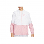 Nike V&auml;rviplokk Disain Logo Prindiga Kapuutsiga Jakk Naiste Jakk Roosa Valge DQ3353-101 S