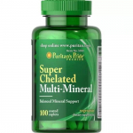 Puritan's Pride - Super kelaaditud mitmikmineraal, 100 kaetud kapslit