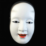 Moodne ja Populaarne Halloweeni Tants Jaapani Noh Draama Mask Sonjiro Hannya Mask Kollektsion&auml;&auml;ri V&auml;ljaanne Vaik Noh Mask WHITE valge