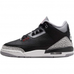 Air Jordan 3 Retro OG GS Black Cement 2024 Laste tossud Fire-Red Cement-Grey Sail DM0967-010 36