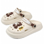 2024 Suvine Disainer Rikas Koomiksikaru Naistele Meestele T&uuml;drukutele Rannasandaalid Sussid Vabaaja Platvorm Klotsid Pl&auml;tud Slaidid Kingad 35-36