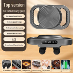 Laetav professionaalne n&auml;omass&ouml;&ouml;r &ndash; 6 peaga fitness-lihasmassaažip&uuml;stol 6-head fascia gun hall v&auml;rv