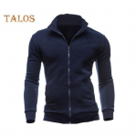 Meeste s&uuml;gistalvise mantli krae, lukuga suletav Retrokardigan, pikkade varrukatega spordir&otilde;ivad elastsete varrukatega ja all&auml;&auml;rega igap&auml;evane koolijope L helehall v&auml;rv