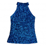 Naiste &uuml;laosa, l&auml;ikiva litriga, varrukateta p&auml;itseteta kaelaga, Slim Fit pullover, &uuml;hev&auml;rviline Stage Performance Club Dance Tank Top Vest h&otilde;be