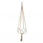 1 tk punutud k&ouml;iega rippuv korv lillepott &otilde;lgedest makraam v&otilde;rk riidepuu Aiahoidik K&auml;sit&ouml;&ouml;taim R&otilde;dukaunistuse tarvikud must