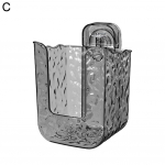 K&ouml;&ouml;gisalvr&auml;tikute hoiukarp Punch-free salvr&auml;tikukarp Veekindel niiskete salvr&auml;tikute kast Iminapp Seinale paigaldatav paberist hoiukarp l&auml;bipaistev