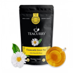 TEACURRY Kummelitee kotid une jaoks - 15 tk | Aitab PMS-i, une ja naha korral | Kummelitee &uuml;rditee rohelise teega (15 teepakki)