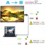 Kullatud Hdmi-&uuml;hilduv VGA-kaabliga &uuml;hilduv Ps3-arvutimonitori projektorarvuti 5M