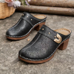 Stiilsed suletud varbamuulid pehme talla ja libiseva disainiga &ndash; mugavad jalan&otilde;ud 36