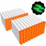 100 tk Nerf N-Strike Elite Modulus Glow At Dark kuulide t&auml;itenooli - valge Nerf Gunile