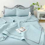 Prantsuse stiilis tepitud suvine tekk Elegance Princess mulll&otilde;nga kliimaseadme tekikomplekt Nahas&otilde;bralik tekk suvine 150x200cm Only quilt gray