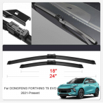 2 TK Auto Klaasipuhasti Kummist Laba DONGFENG AEOLUS HUGE 580 A30 EVOLUTE i-SPACE Forthing Friday Thunder T5 EVO NOMM