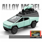 1/32 Tesla Camping haagissuvila maastikusulamist mudel Cyber ​​parim elektriauto lastele kingitus laste m&auml;nguasi suur allahindlus 1/32-Size:17.4*6.3*9cm
