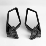 Maverick X3 k&uuml;lgpeegli tahavaate v&otilde;idus&otilde;idustiil, mis &uuml;hildub mudeliga Can Am Maverick X3 XRS XDS MAX Off-road 2017 2018&ndash;2023 must